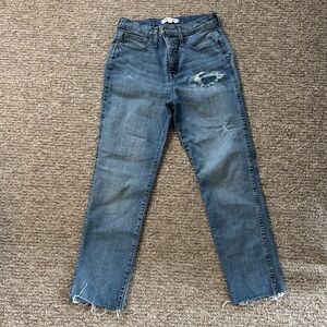 Madewell Straight Leg Jeans